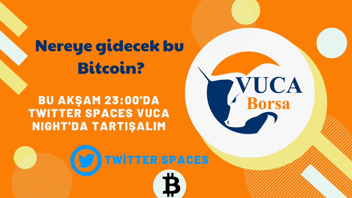 Yarım Saat sonra spaces da online ız.. 👇👇👇 #vucaborsa #fightclub