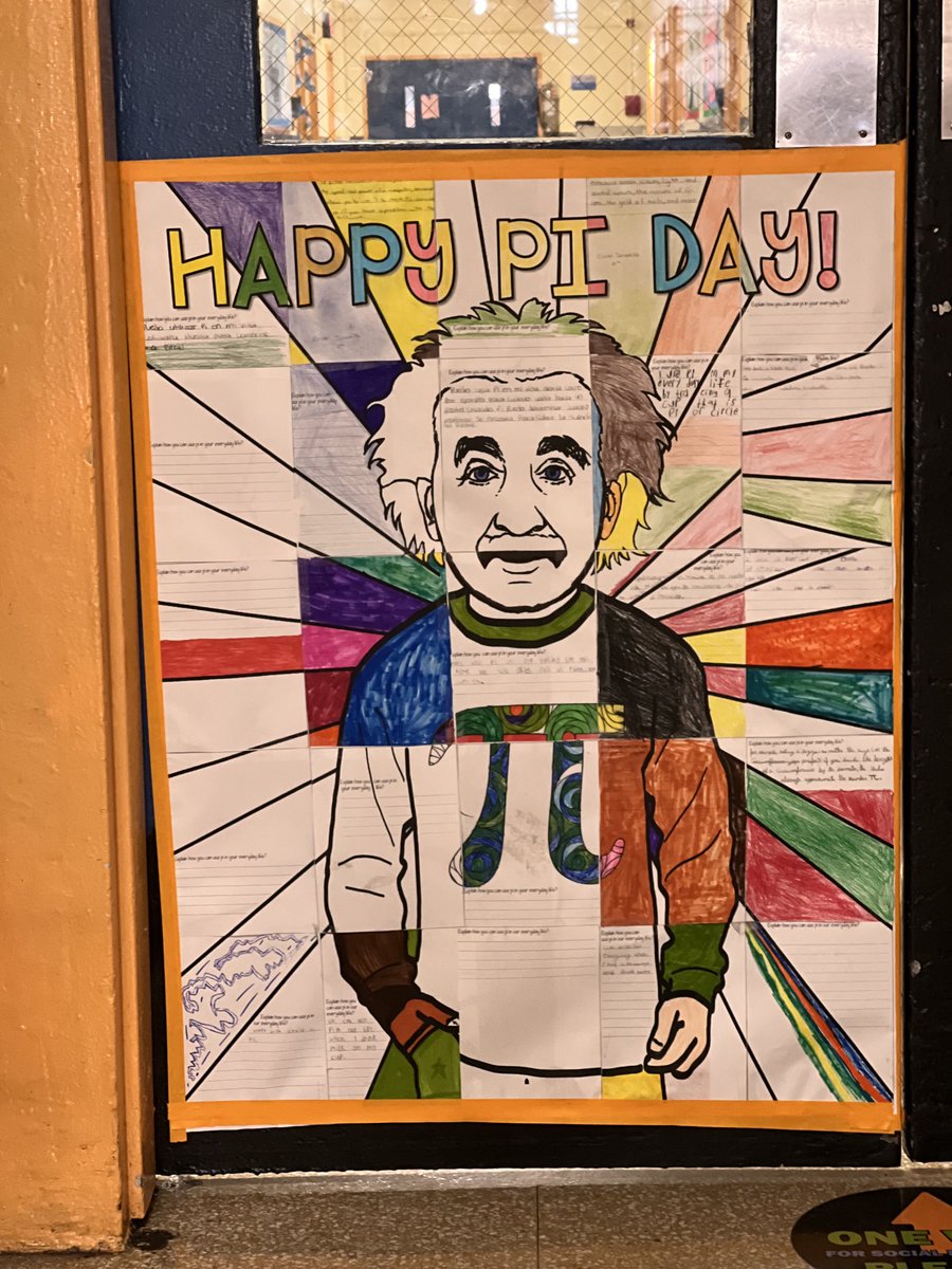 10x342's tweet photo. Happy PI Day!! #MathRocks #AlbertInstein #WomenInStem #MathTeachers in action https://t.co/DsyESVAedf