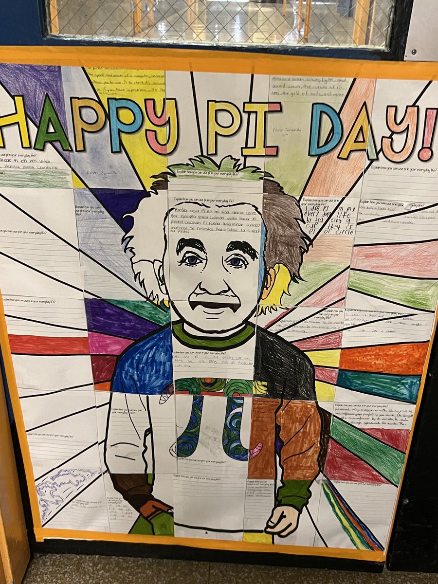 10x342's tweet photo. Happy PI Day!! #MathRocks #AlbertInstein #WomenInStem #MathTeachers in action https://t.co/DsyESVAedf