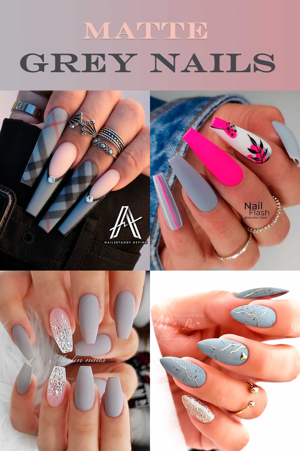Gray nail polish hi-res stock photography and images - Alamy