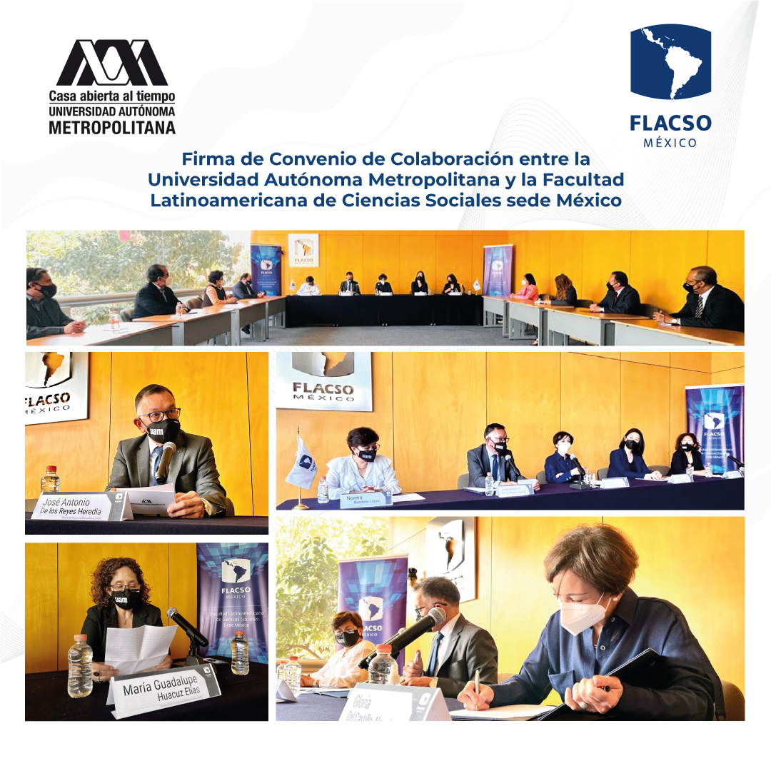 FlacsoMx's tweet photo. #FLACSOMx esta construyendo su Protocolo de Violencia de Género con la participación de toda la comunidad, por ello buscamos a través de la firma de este convenio, acompañarnos de la experiencia y prestigio de @Yo_SoyUAM en la construcción de este tipo de protocolos”: @gcaleman. https://t.co/vG6hmiszac