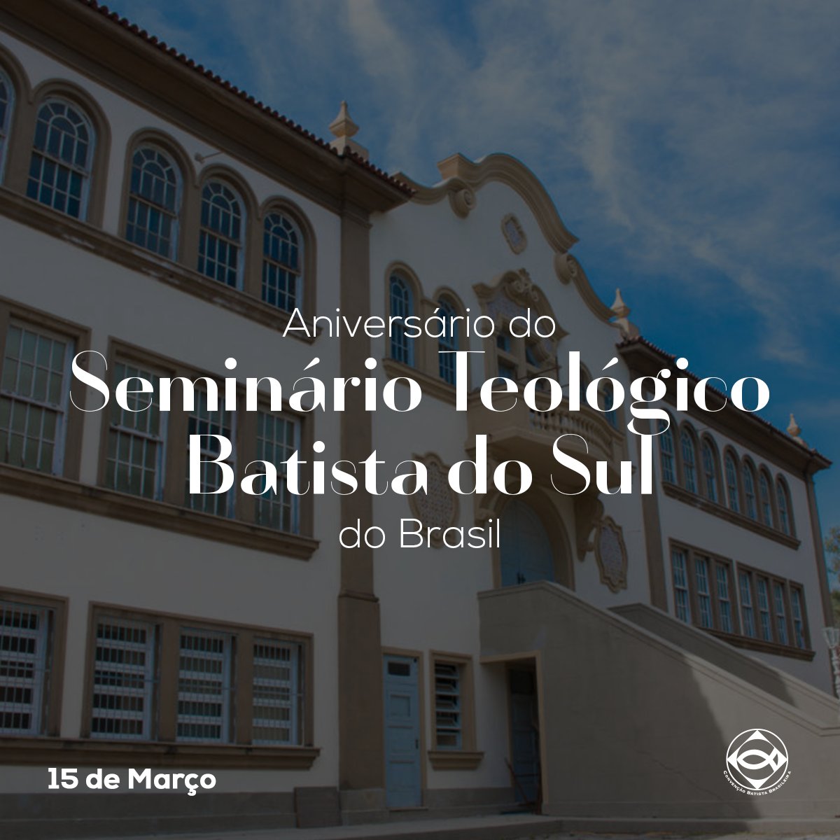 batistasdacbb's tweet photo. Celebramos hoje o aniversário de 114 anos do Seminário do Sul. Durante este período, muitos vocacionados foram formados para o serviço ministerial, seja em Teologia, seja em música.
Parabéns, STBSB
#CBB #STBSB #SemináriodoSul https://t.co/OTAXPBGil8