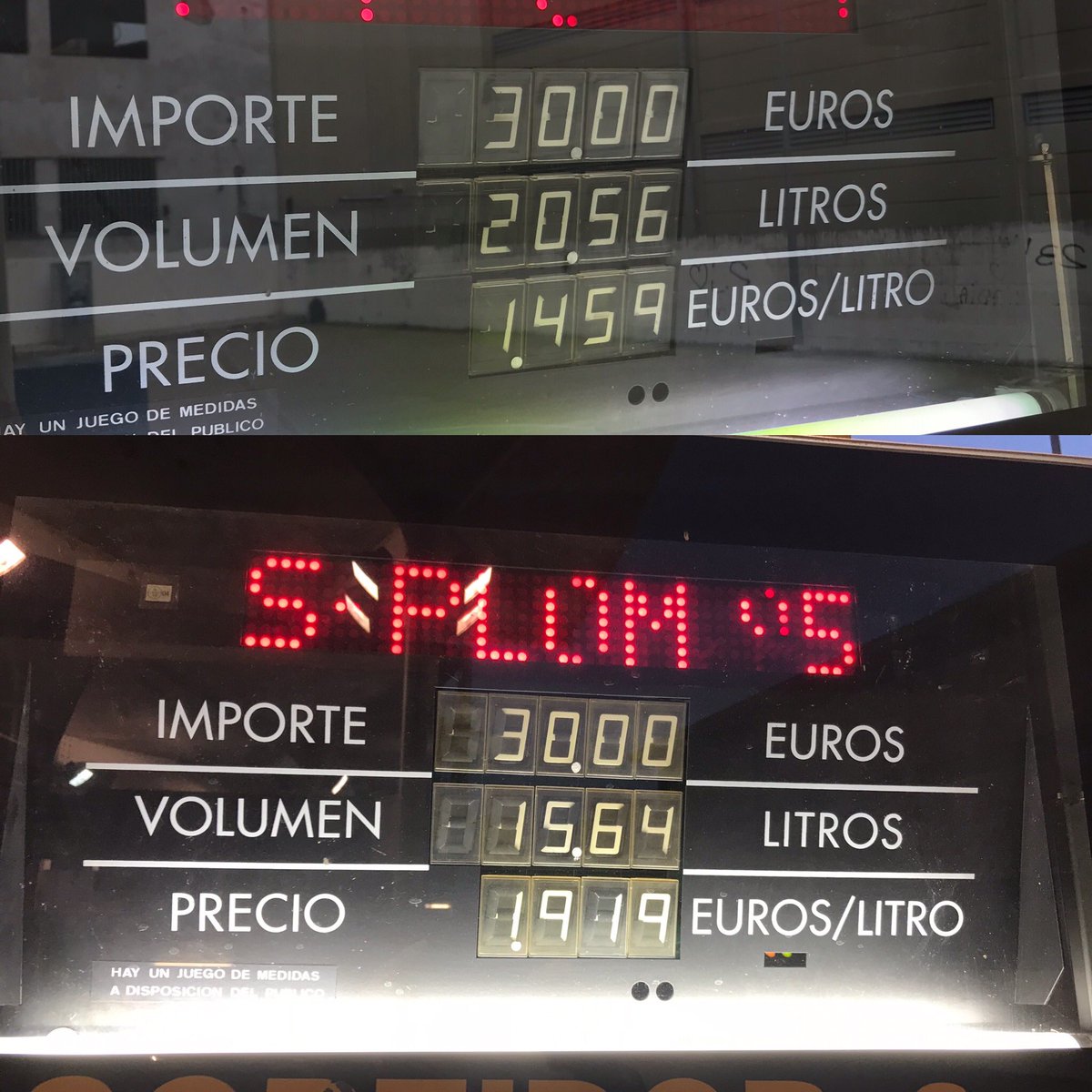 Diciembre de 2021 vs marzo 2022… y es que el precio del crudo va por las nubes 😅🤦🏻‍♂️ #damemasgasolina please 🙏🏻 #gasolina
