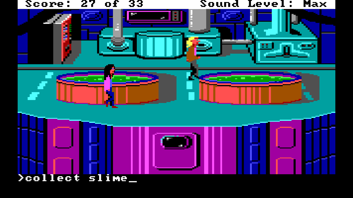 Cosmic_Void_'s tweet photo. Tachyon Dreams II is out! 🥳
Dodger's escapades continue in this FREE comedic sci-fi text-parser adventure game.
Get it for free here:
https://t.co/SiXu208zDA
RT's 🙏❤️
#EGA #textparser #adventuregame #retrogaming #retrogames #indiedev #indiegame #indiegamedev https://t.co/R7AubJnnDN
