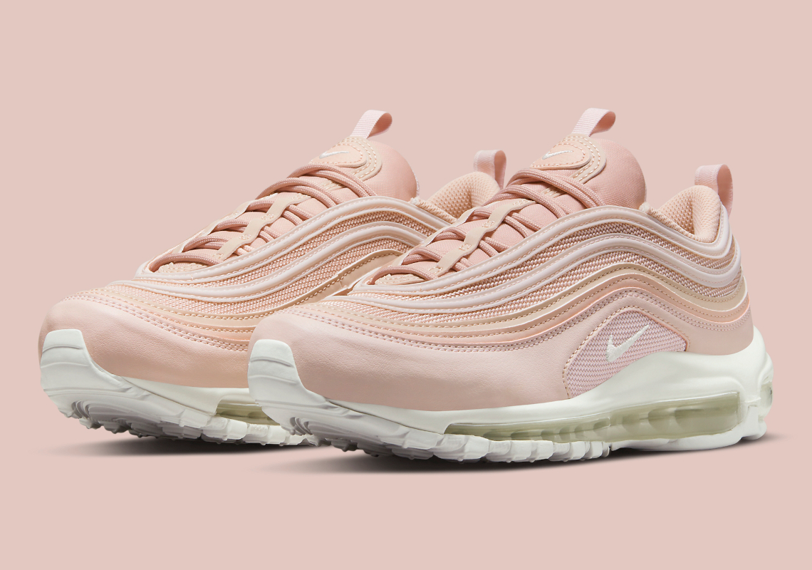 pink and gold air max 97