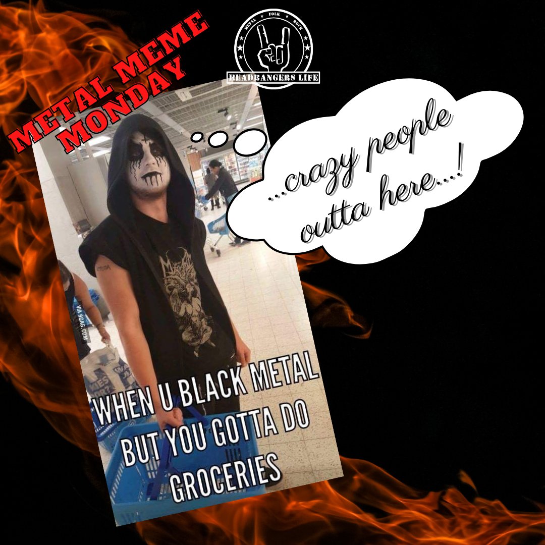 Do you feel the same? #metalheads #togetherwestand #metalheadsunited #metalmeme