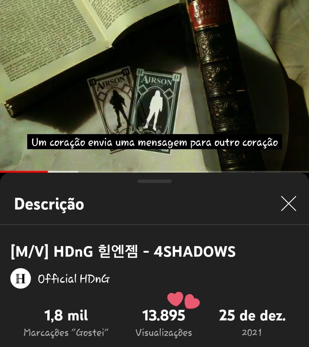 AirsonBrasil's tweet photo. 14.03.22▪[INFORMAÇÃO]

Faltam menos de 105 visualizações para o MV de 4SHADOWS chegar em 14 mil visualizações!

@OfficialHDnG #4SHADOWS #HDnG #앨슨 #AIRSON

~Emi🍓 https://t.co/we5gIqCBic