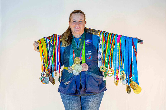 FirearmsGuide's tweet photo. Kim Rhode Continues Legendary Shooting Sports Career with Winchester Ammunition @winchester #kimrhode https://t.co/40ZVRCHOnW https://t.co/gBsOeKQdA3