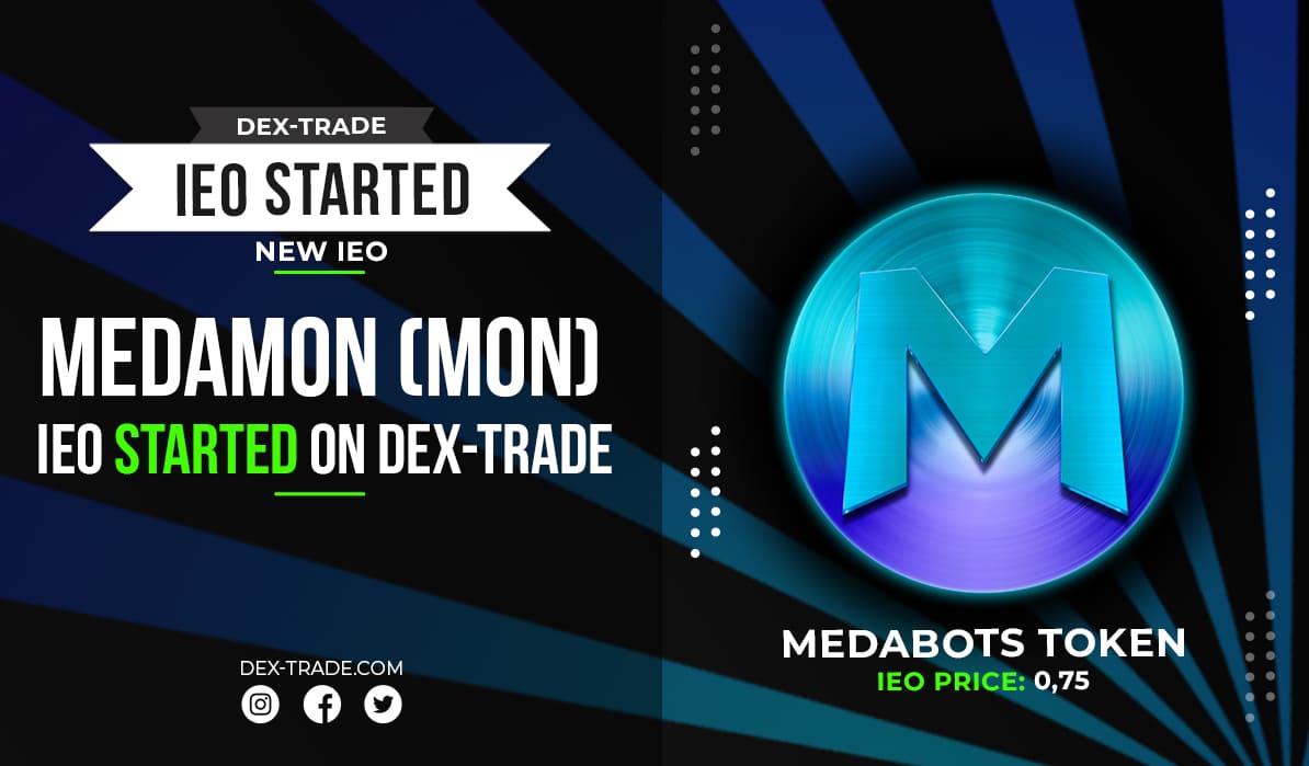 dextrade_'s tweet photo. MEDAMON (MON) IEO BOOM
https://t.co/XOOaNPMWaT
We are ready to announce the new IEO.
Hurry up to buy MON!
Do not miss it! Only from 14.03.2022, to 14.03.2022. 
IEO price $0.75 USDT

PRESS TO BUY!
https://t.co/mZE06uTZrA

The number of MON is limited!
Your lovely Dex-Trade team https://t.co/Thb7Twfbhd