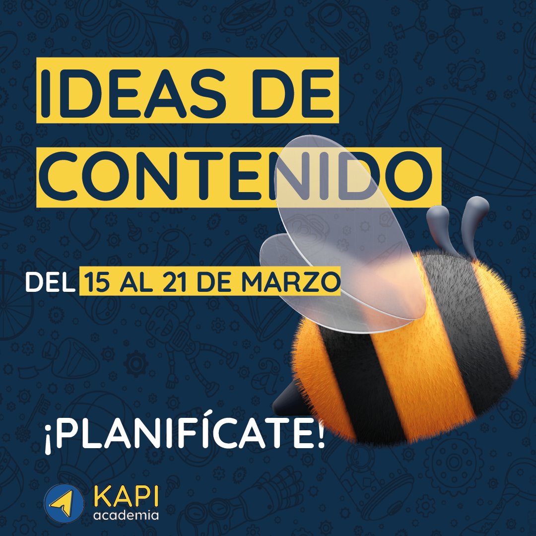 KapiAcademia's tweet photo. ¡Contenidos sugeridos para esta semana!

20 de marzo 
🔹Día Internacional de la Felicidad
🔹Equinoccio de Primavera
🔹Equinoccio de Otoño (Hemisferio Sur)
🔹 Día Internacional de la Lengua Francesa

#marketingcontent #marketingdecontenidos https://t.co/trR3V3Vuh4