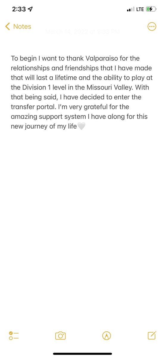 All love for the people I have met in Valpo🤍