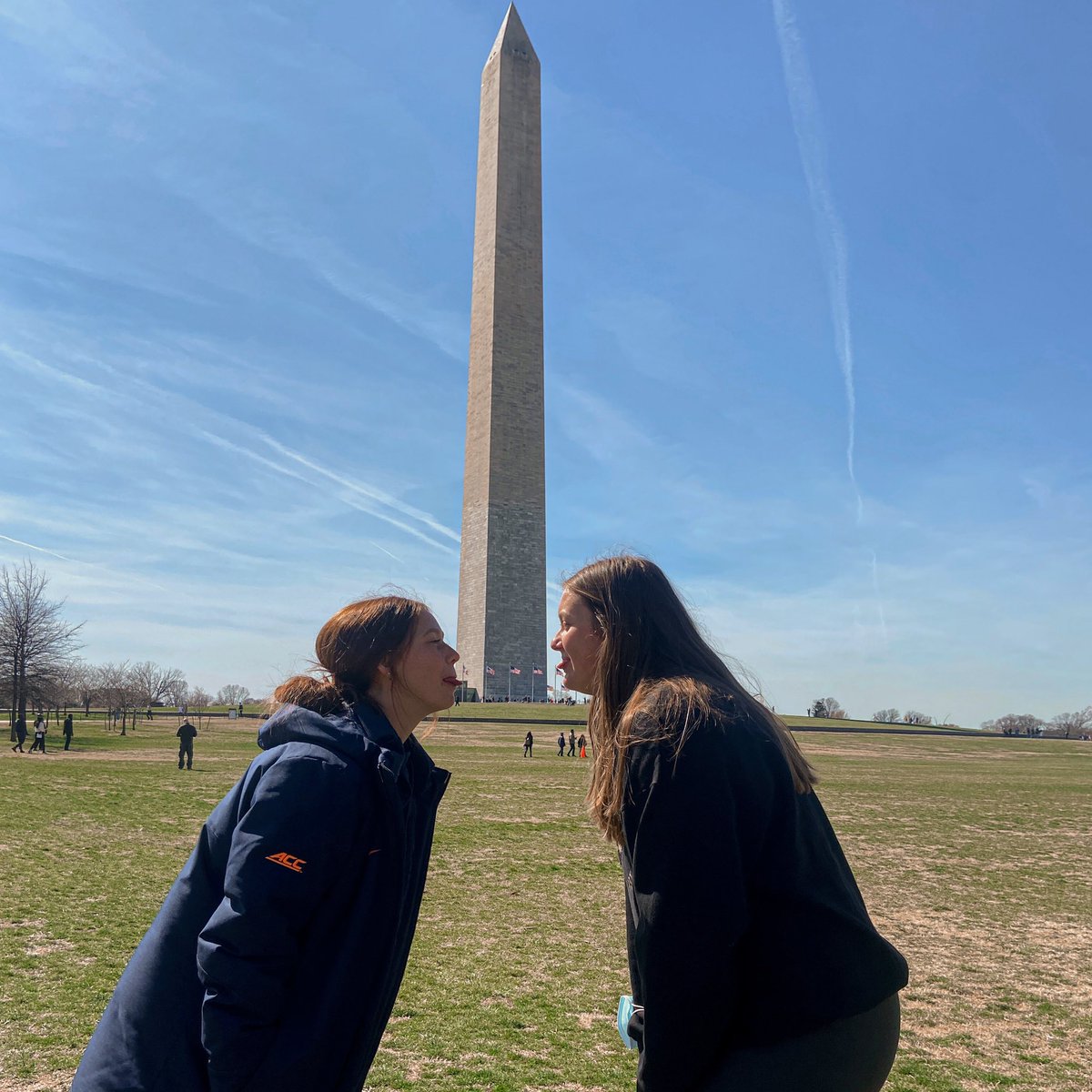 Spent the day in DC 🍊