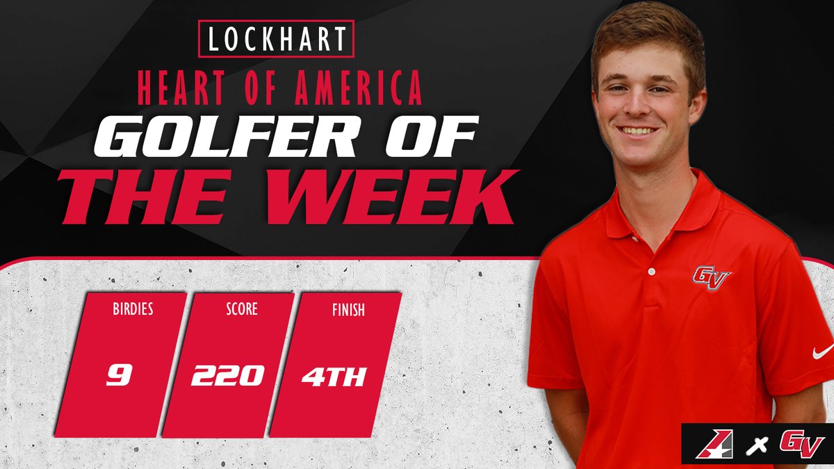 VikingAthletics's tweet photo. Congratulations to Sam Lockhart for earning @HeartSportsNews Men's Golfer of the Week! Lockhart recorded nine birdies en route to his fourth-place finish at the Skyhawk Invitational ‼️🔥 https://t.co/dw6ODk7qaK