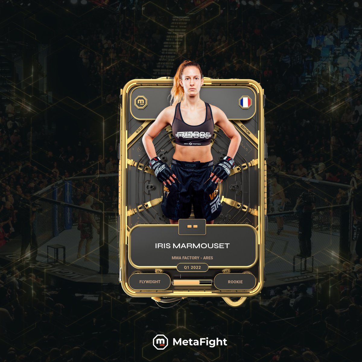 MetaFightOff's tweet photo. 🥊 Welcome to MetaFight Iris Marmouset!

🤩 We’re glad to have your card on our plateform.

🏆 Congratulations to @PinlongL who wins the WL spot! https://t.co/7xsDrHanHu