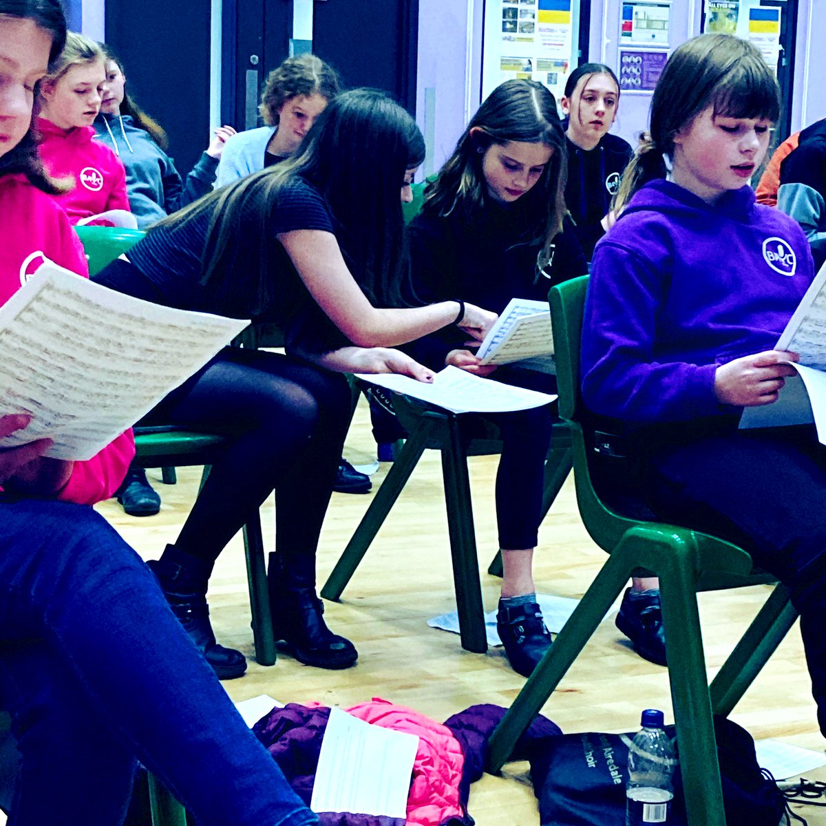 Something our Seniors do really well is look out for each other. It’s just brilliant to see the older ones noticing when newer members need help, and supporting them to learn their part. So proud of you all ❤️