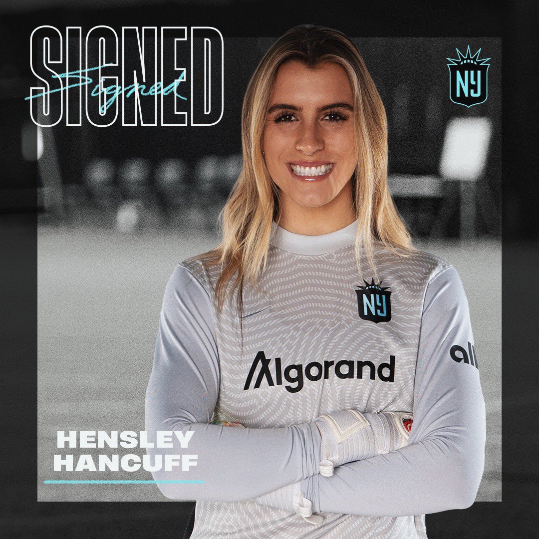 LFG <a href="/HancuffHensley/">hensley</a> 🧤 

Gotham FC signs goalkeeper Hensley Hancuff to a rookie contract for one year with an option for an additional year.