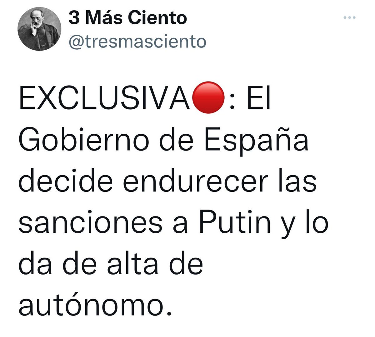 dlacalle's tweet photo. Tan bueno como cierto.

Brillante @tresmasciento https://t.co/oCkFUtCYmF