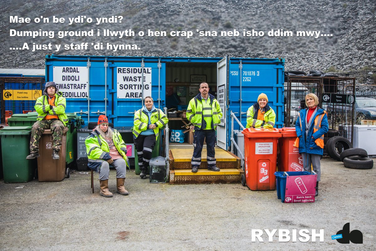 Fydd Criw Cefn Cilgwyn yn ôl ar s4c efo mwy o rybish ar Ebrill 1af ♻️ @s4c <a href="/CwmniDa/">Cwmni Da</a>