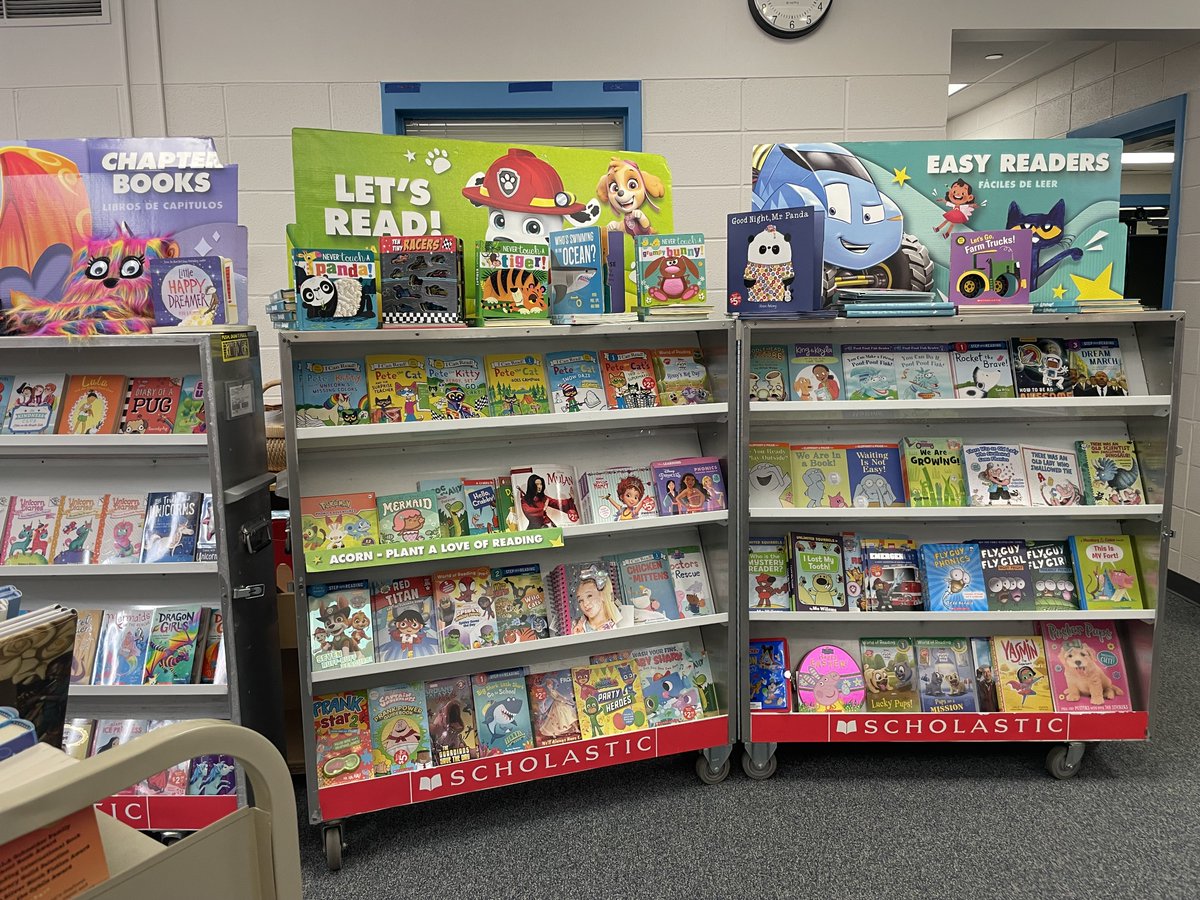 Willard_School's tweet photo. We love reading! This week, we are continuing our celebration of books with a Scholastic Book Fair. Thank you to our PTO for coordinating this fun and fabulous event. We are grateful! #WillardPride #BerlinReads
#AmazingPTO https://t.co/v41XRgDsu2