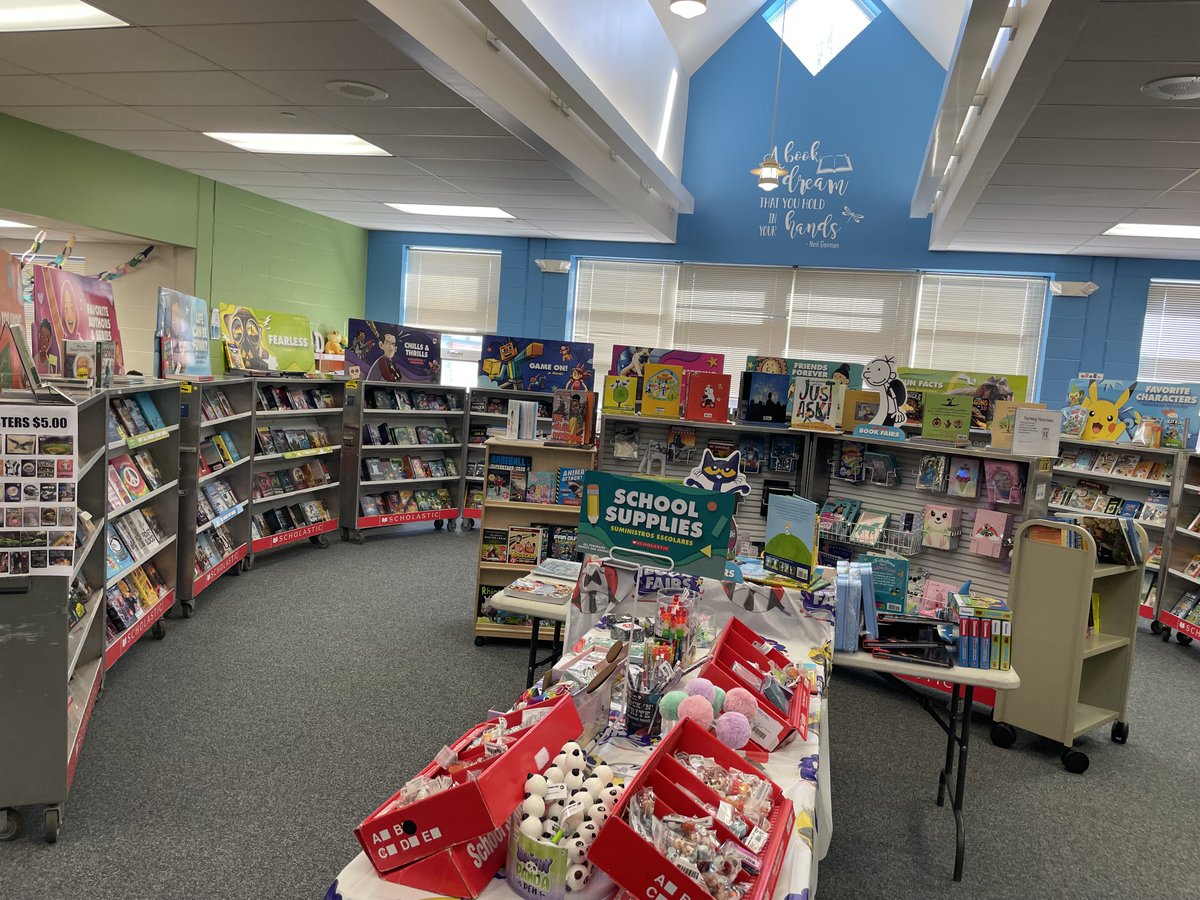 Willard_School's tweet photo. We love reading! This week, we are continuing our celebration of books with a Scholastic Book Fair. Thank you to our PTO for coordinating this fun and fabulous event. We are grateful! #WillardPride #BerlinReads
#AmazingPTO https://t.co/v41XRgDsu2