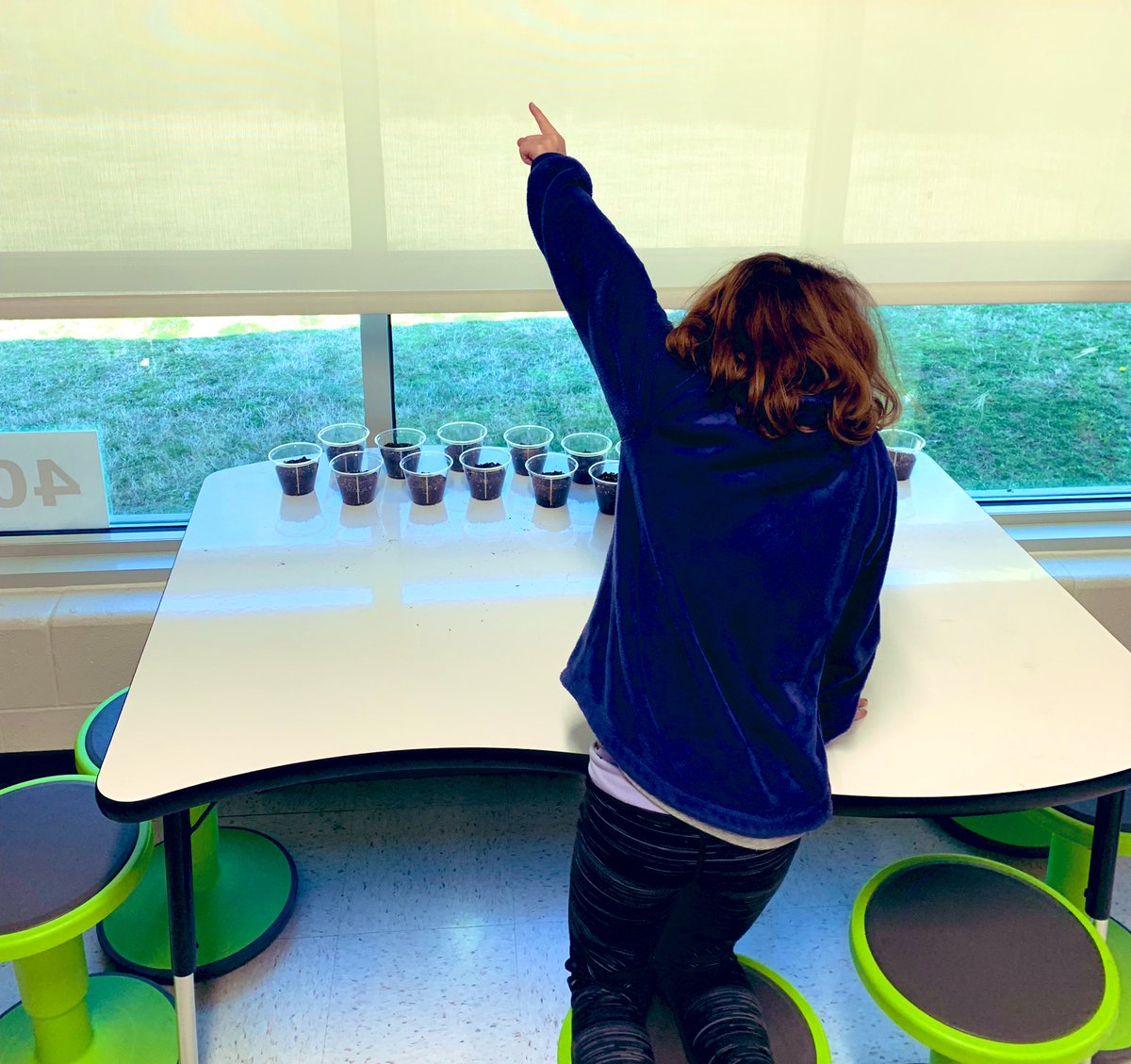 mandoloft's tweet photo. 3rd grade @GaeScubs kicked off their soil unit with grass plantings. This friend is giving them a pep talk to encourage them to grow. #LifeReady #QualityCharacter #botanist @HenricoElem https://t.co/TbPiN0r5jf