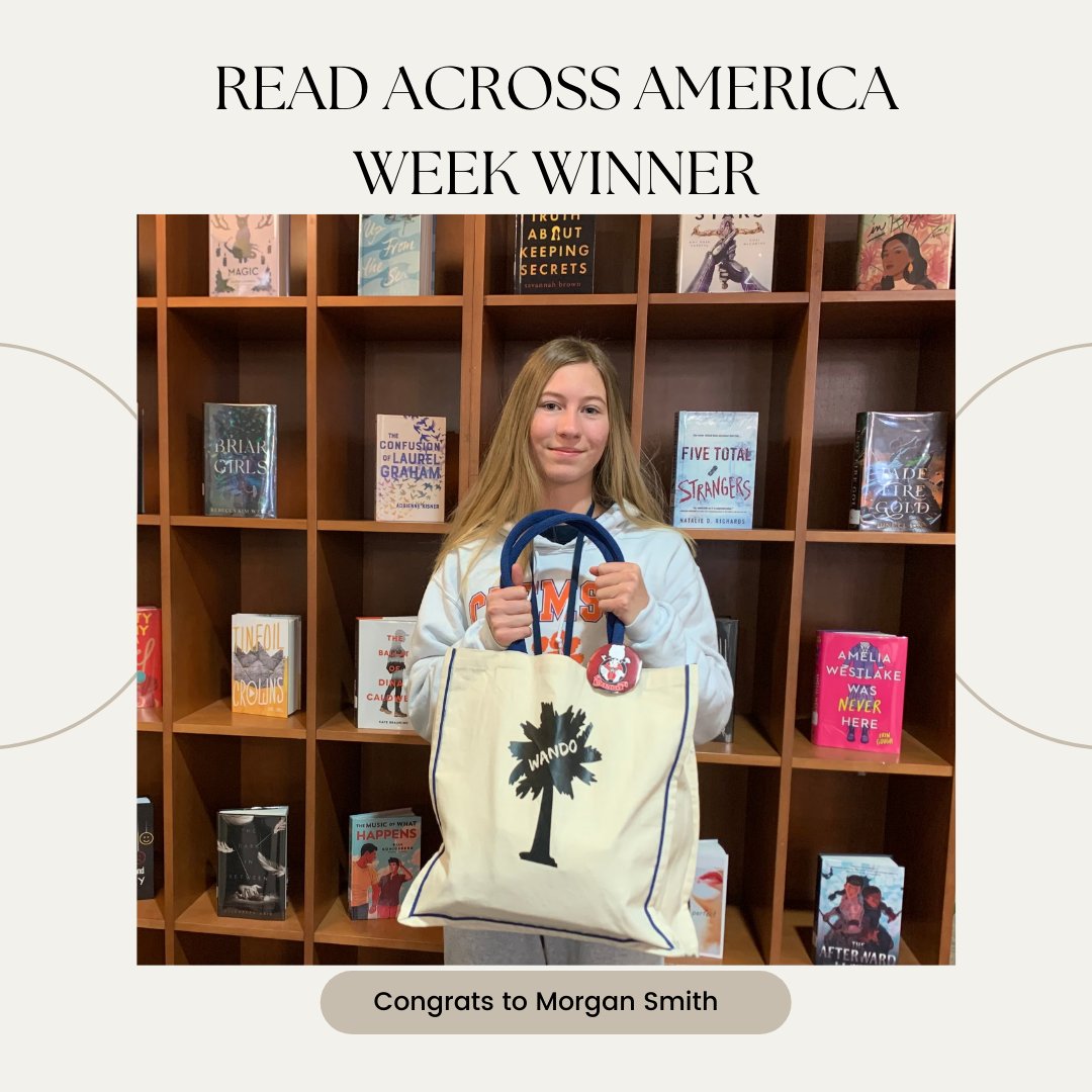 LmcWarrior's tweet photo. Morgan Smith was our Read Across America Week Prize Pack Winner! Congrats to Morgan and we hope she enjoys her gift cards, books, and other fun items in her gift bag @wandohigh #readacrossamerica #ReadAcrossCCSD @VOCALCCSD https://t.co/EOxrVkJ1Gw