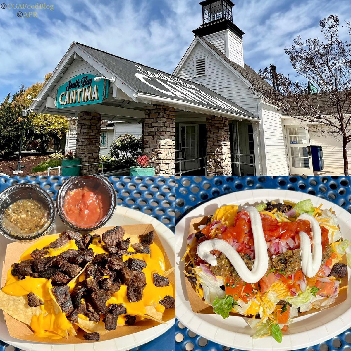 CGAFoodBlog's tweet image. South Bay Shores Cantina is now made to order! Picky eaters welcomed! Get it all or pick and choose what you want on your nachos or burrito/bowl. Already looking forward to the weekend! #CAGreatAmerica