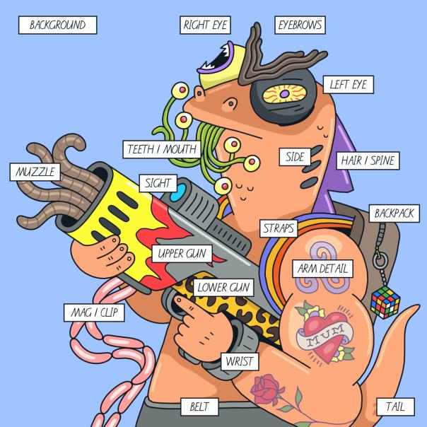 Completely customizable NFT? Sheesh @CBCreepz Underpromise/Overdeliver. Shock the World! #Creepz