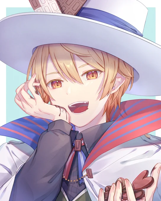 ホワイトデーにお返しもらえなかった人は怪盗チョコマニアに全部食べられてます🍫

#prsk_FA 