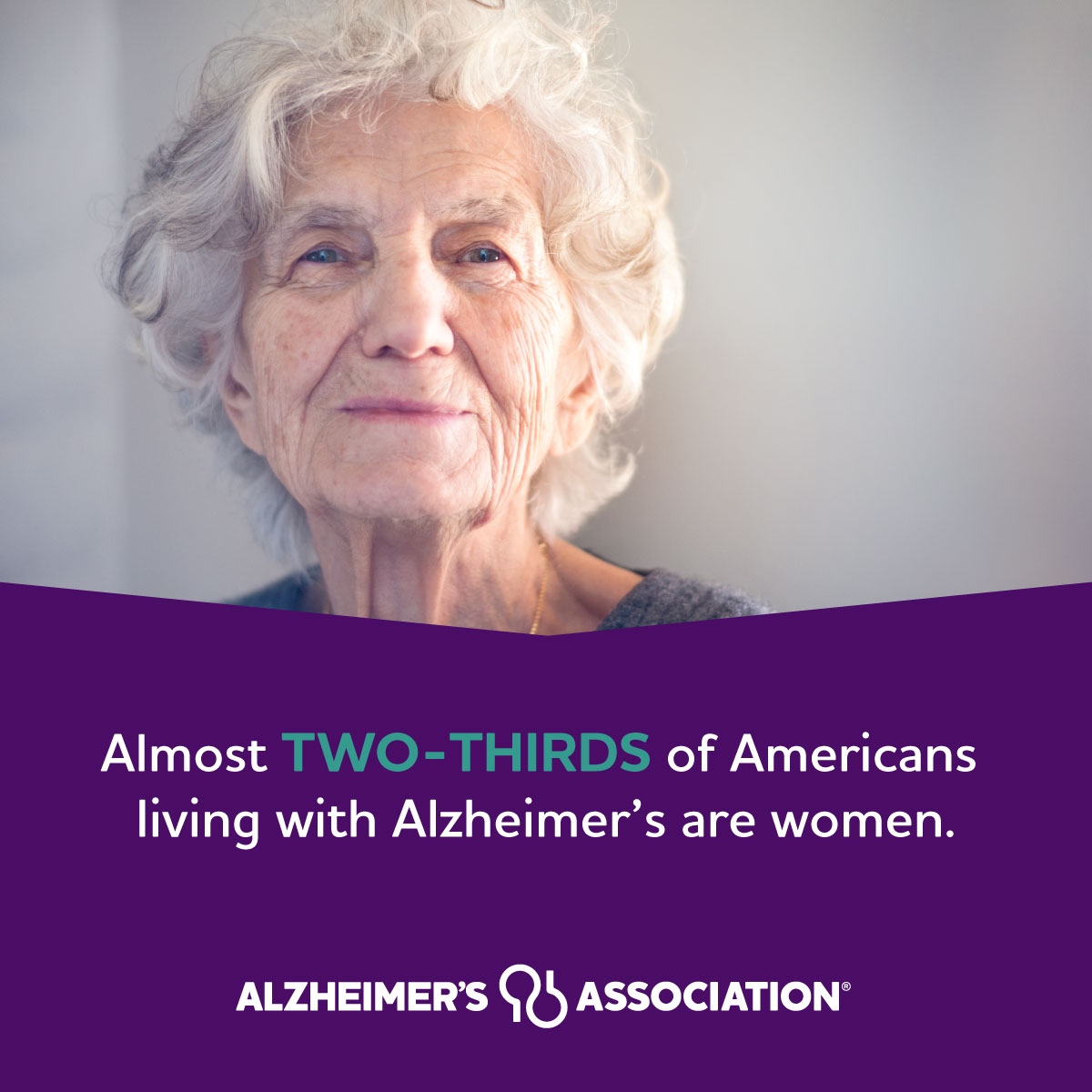alzassociation's tweet photo. Alzheimer's is a women’s issue. Not only are women more likely to have Alzheimer's, they are also more likely to be caregivers of those living with the disease. RT to share the facts: https://t.co/NwLeITCGT3. #AlzheimersInAmerica https://t.co/AA45uQL2Iz