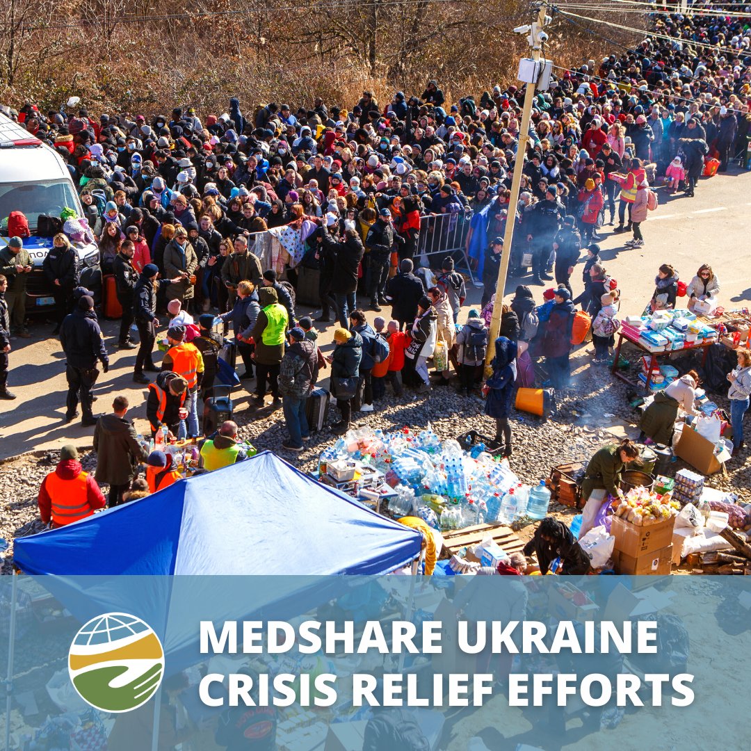 This week MedShare shipped 100 pounds of medical supplies to Ukraine and neighboring countries, providing aid for refugees. We are incredibly grateful for our supporters and international partners. Visit our website to donate or learn more about MedShare’s Ukraine response.