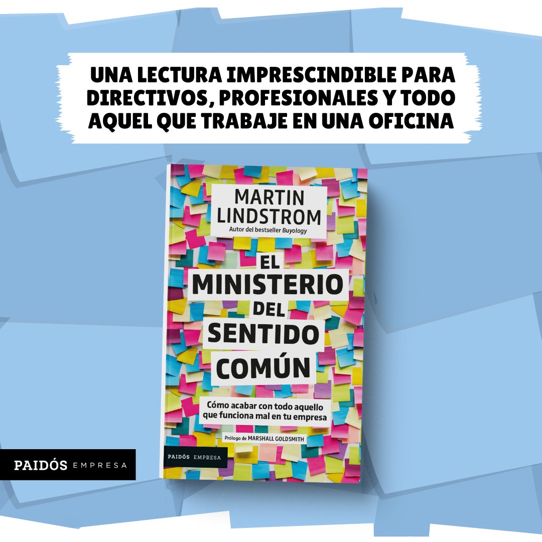 PlanetaLibrosCo's tweet photo. Una hoja de ruta para que tu empresa y tu vida recuperen el sentido común. https://t.co/ou4G6FiaBv

#CreemosEnLosLibros #ElMinisterioDelSentidoComún #MartinLindstrom #LeerEsMiPlan https://t.co/UsQLLbRJ8N