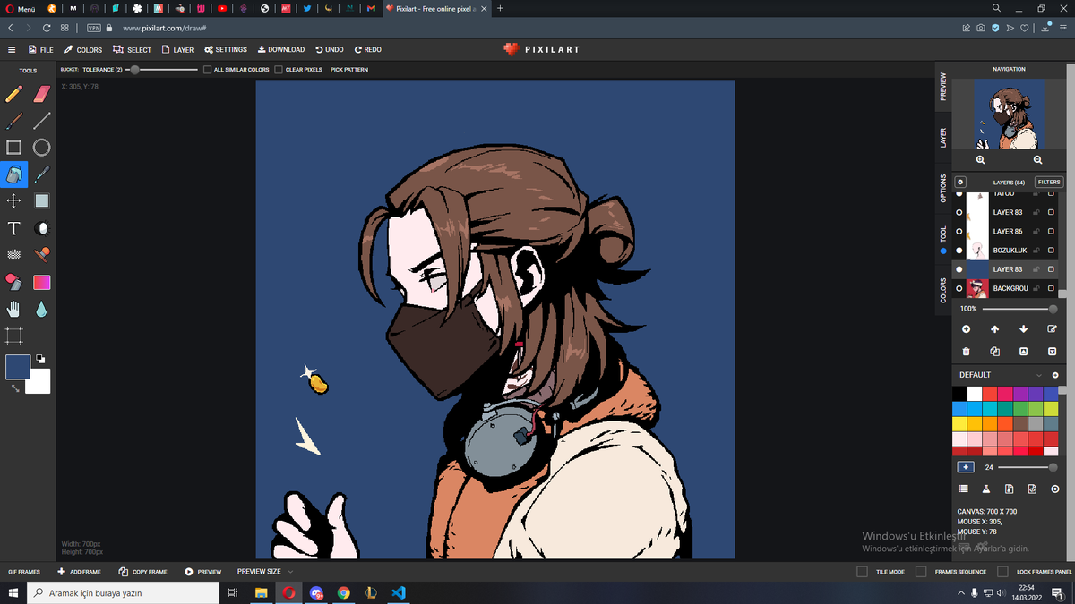 AzukiPixel's tweet photo. Azuki pixel 100-150 loaded.
The account blocking conversation resulted from my use of the https://t.co/sriDDgZAEs logo.
There is no problem. I will continue to draw to increase diversity.
Crypto.comNft Collection Link:👇👇👇
https://t.co/8HC2Qd9Zo6 #NFTdrop #NFTCollection #pixel https://t.co/bKDGka5vCM