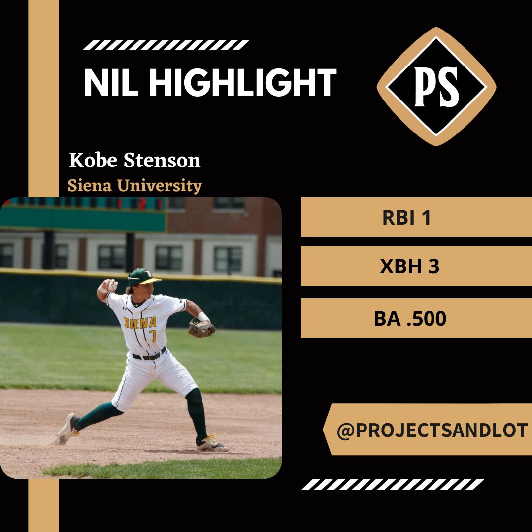 ProjectSandlot's tweet photo. Street Team Update! Another week of college baseball has gone by. Some solid performances by our guys. Here’s a few to check out! Make sure to give these guys a follow!
#NIL #ProjectSandlot #StreetTeam #MajorLeageuU https://t.co/PEe0t26vOy