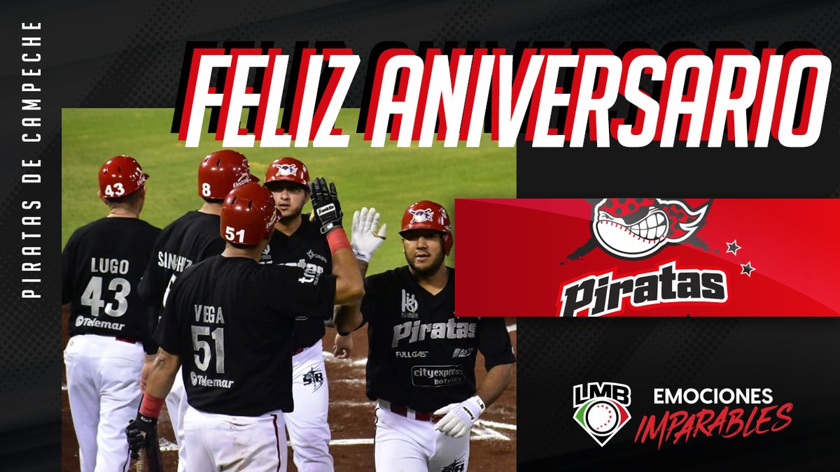 LMB_memes's tweet photo. Hoy cumple años el equipo mas poderoso de la Zona Sur, los @PiratasCampeche https://t.co/UsCeZxJJKB