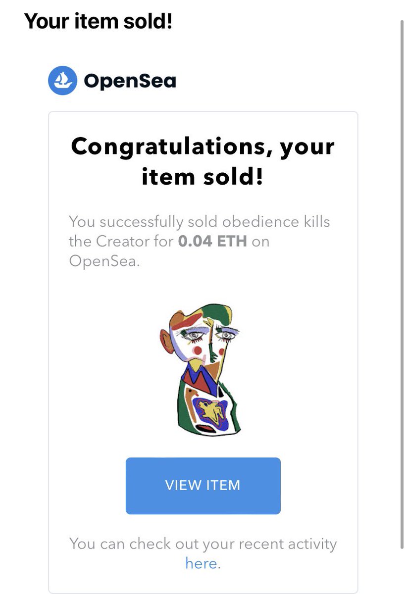 alyssastevens_'s tweet image. I sold my first NFT today!!! Thank you so much @Gsingh_artist for supporting me and being my first collector🤍 and thank you @papichulo131313 for introducing me to such an amazing space where I could share my story