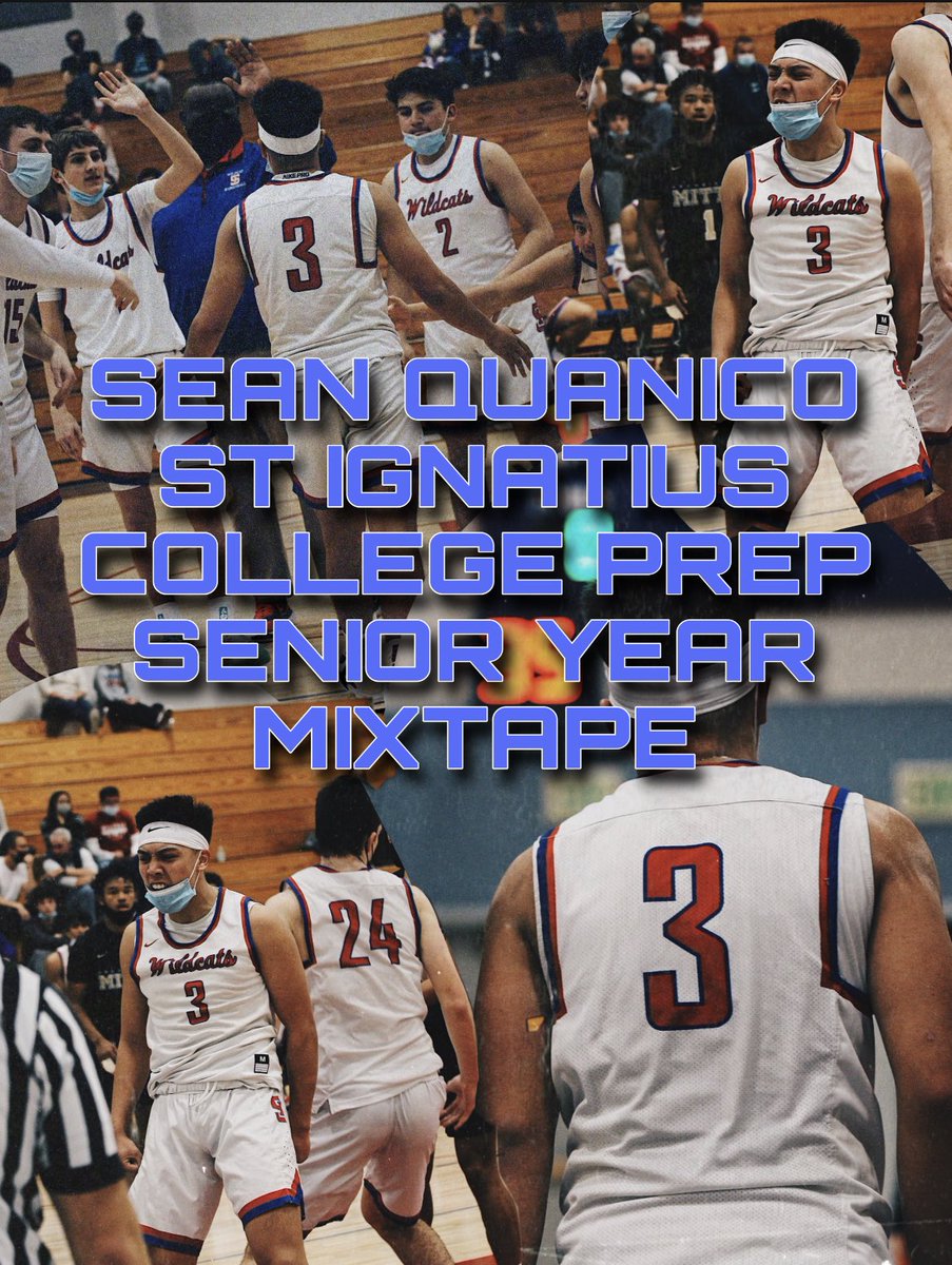 30 (@stephimcurry) on Twitter photo 6’1 Combo Guard Sean Quanico St. Ignatius College Prep Class of 2022
Senior Year Mixtape:
youtu.be/2ZOwrVcKfHo
<a href="/_shingshing_/">Sean Michael Quanico</a> <a href="/KasselMedia/">Ethan Kassel</a> <a href="/simplyy_bball/">SIMPLY BASKETBALL</a> <a href="/NorCalPreps/">NorCalPreps.com</a> <a href="/WCALSports/">WCALSports</a> <a href="/SIscores/">SI Scores</a> @MitchMashMax <a href="/westcoastpreps_/">West Coast Preps</a> <a href="/Prep2PrepSports/">Prep2Prep</a> <a href="/sfrebels/">nate ford</a> <a href="/CalHiSports/">Cal-Hi Sports</a> <a href="/PrepHoops/">Prep Hoops 🏀</a> 6’1 Combo Guard Sean Quanico St. Ignatius College Prep Class of 2022
Senior Year Mixtape:
youtu.be/2ZOwrVcKfHo
<a href="/_shingshing_/">Sean Michael Quanico</a> <a href="/KasselMedia/">Ethan Kassel</a> <a href="/simplyy_bball/">SIMPLY BASKETBALL</a> <a href="/NorCalPreps/">NorCalPreps.com</a> <a href="/WCALSports/">WCALSports</a> <a href="/SIscores/">SI Scores</a> @MitchMashMax <a href="/westcoastpreps_/">West Coast Preps</a> <a href="/Prep2PrepSports/">Prep2Prep</a> <a href="/sfrebels/">nate ford</a> <a href="/CalHiSports/">Cal-Hi Sports</a> <a href="/PrepHoops/">Prep Hoops 🏀</a>