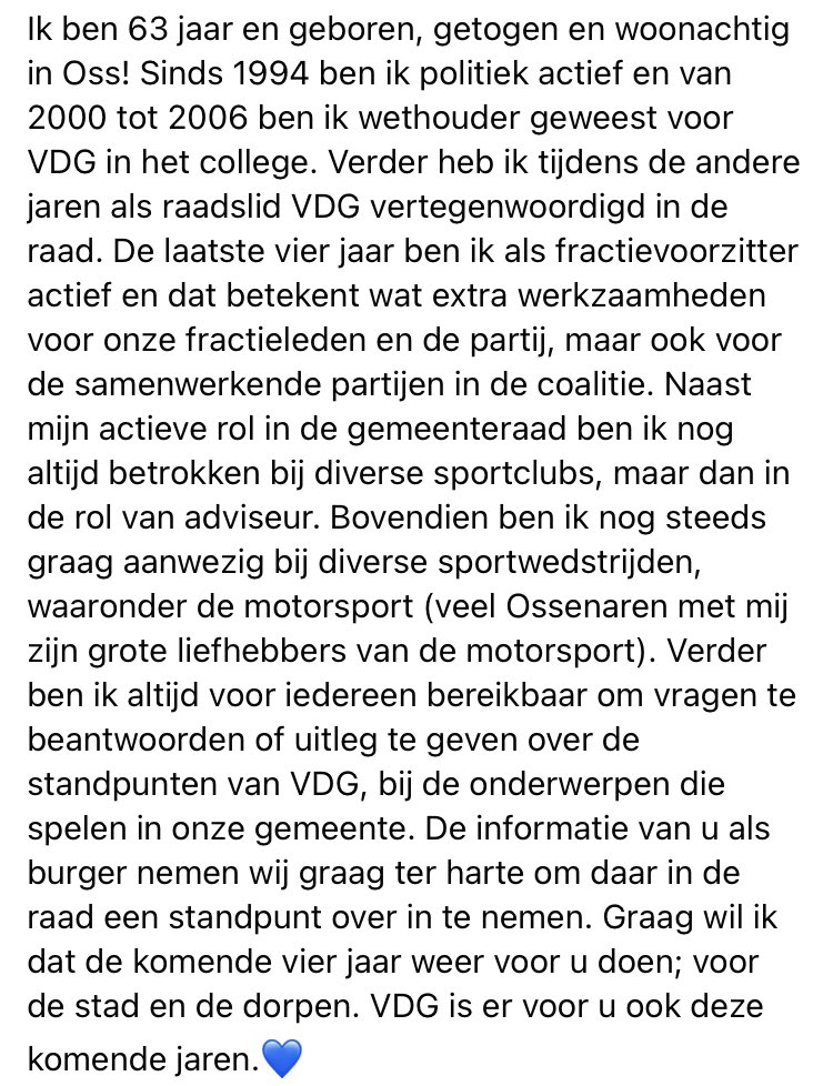 VDGgemOss's tweet photo. Even voorstellen!
#GR2022

🔹 Hans Boerboom
🔹 Nummer 6
🔹 Oss https://t.co/L1fgnrWr6M