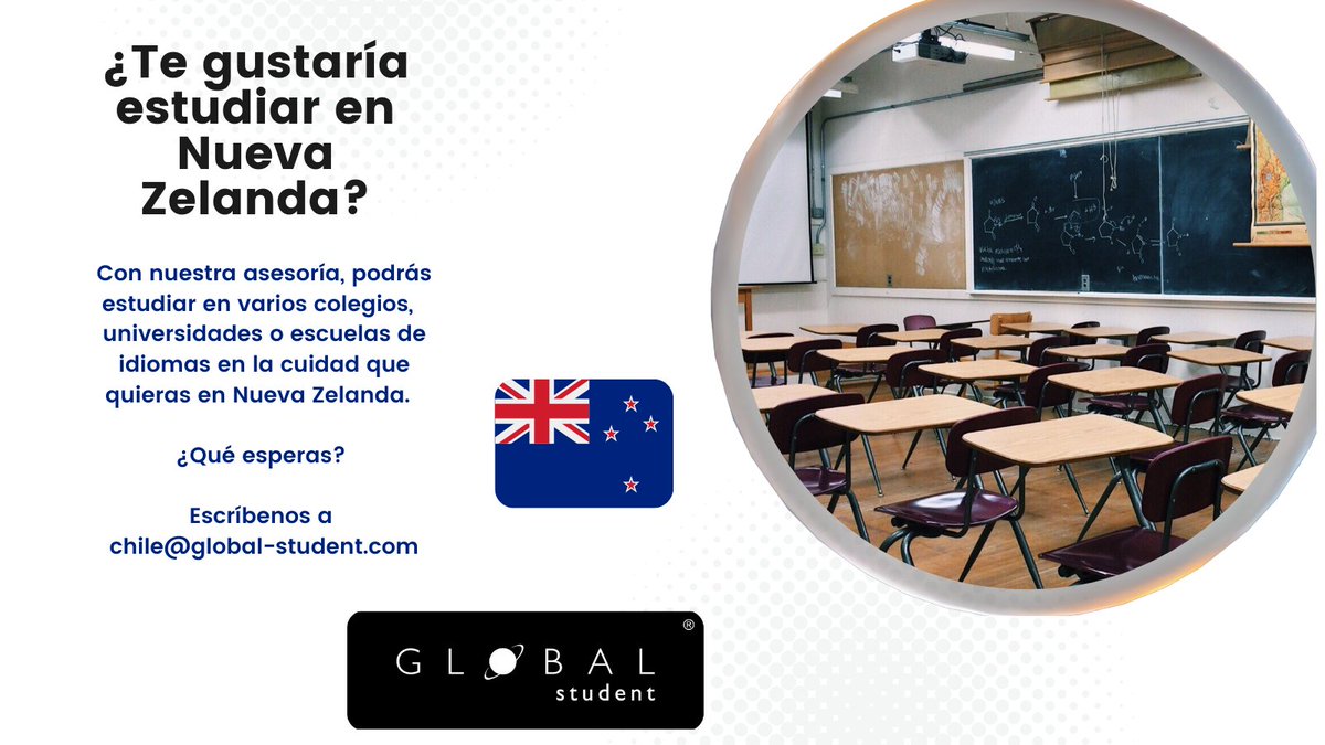 Global_Student_'s tweet photo. Nueva Zelanda 🇳🇿 ya está recibiendo postulaciones para julio de este año y para el 2023. 
Escríbenos y agenda una asesoría gratuita para ver las diferentes alternativas que podemos ofrecerte.
TE ESPERAMOS!!! https://t.co/nXIdWO8PCI