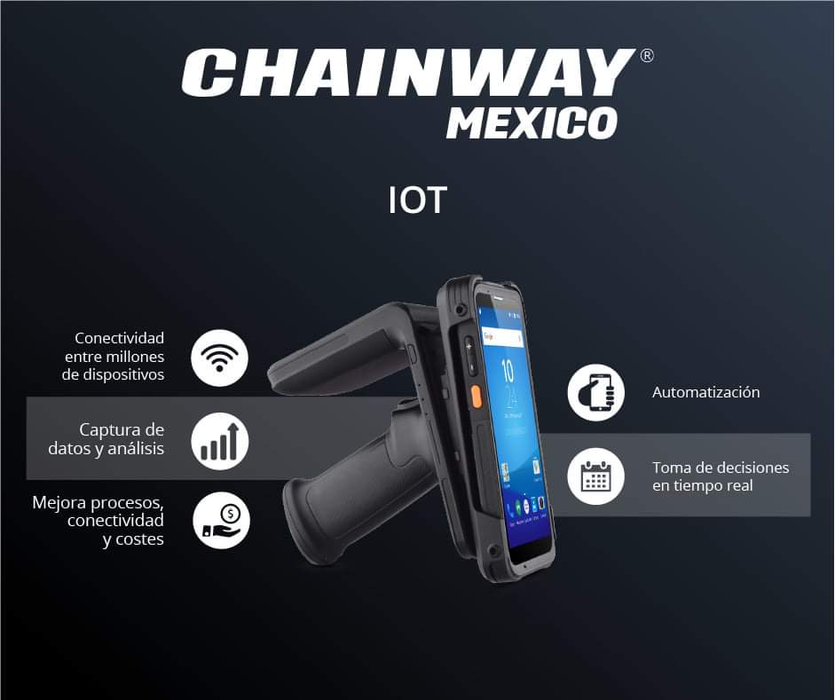 ChainwayMX's tweet photo. Con nuestros dispositivos facilita la operación de recepción, envíos, caja registradora, inventario y actualiza información en tiempo real. Al mismo tiempo puedes habilitar operaciones contra robo, falsificación y recopilar preferencias de compra de los cliente.

 #TRAZABILIDAD https://t.co/4MQa2Se0AB