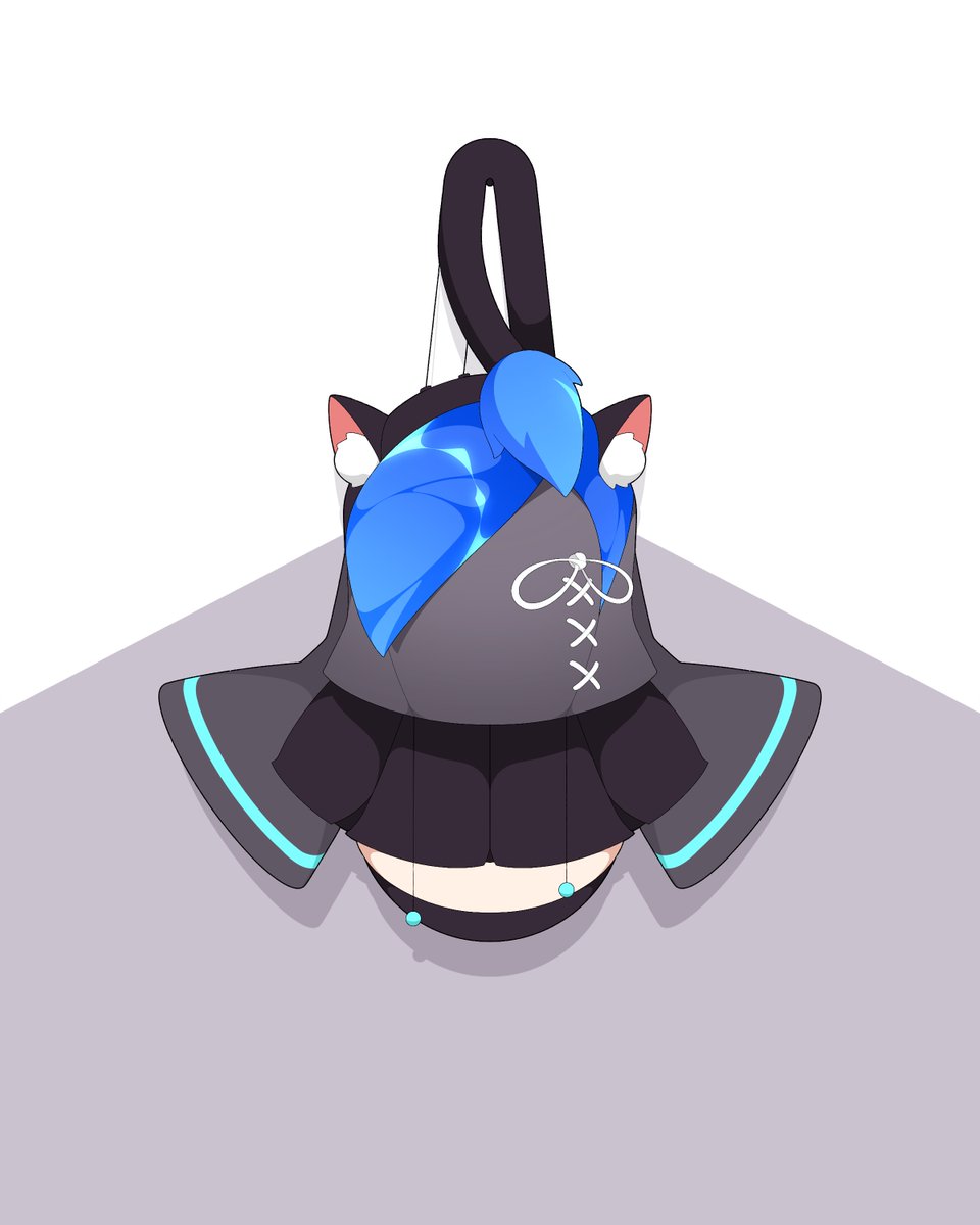 stanHeyCelly's tweet photo. Blue Charcoal Neko CellyBlock for @JChippersBOI #ChipCraft https://t.co/sfTyGFljHH