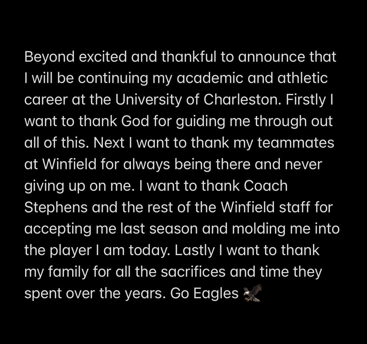 Go eagles 🦅