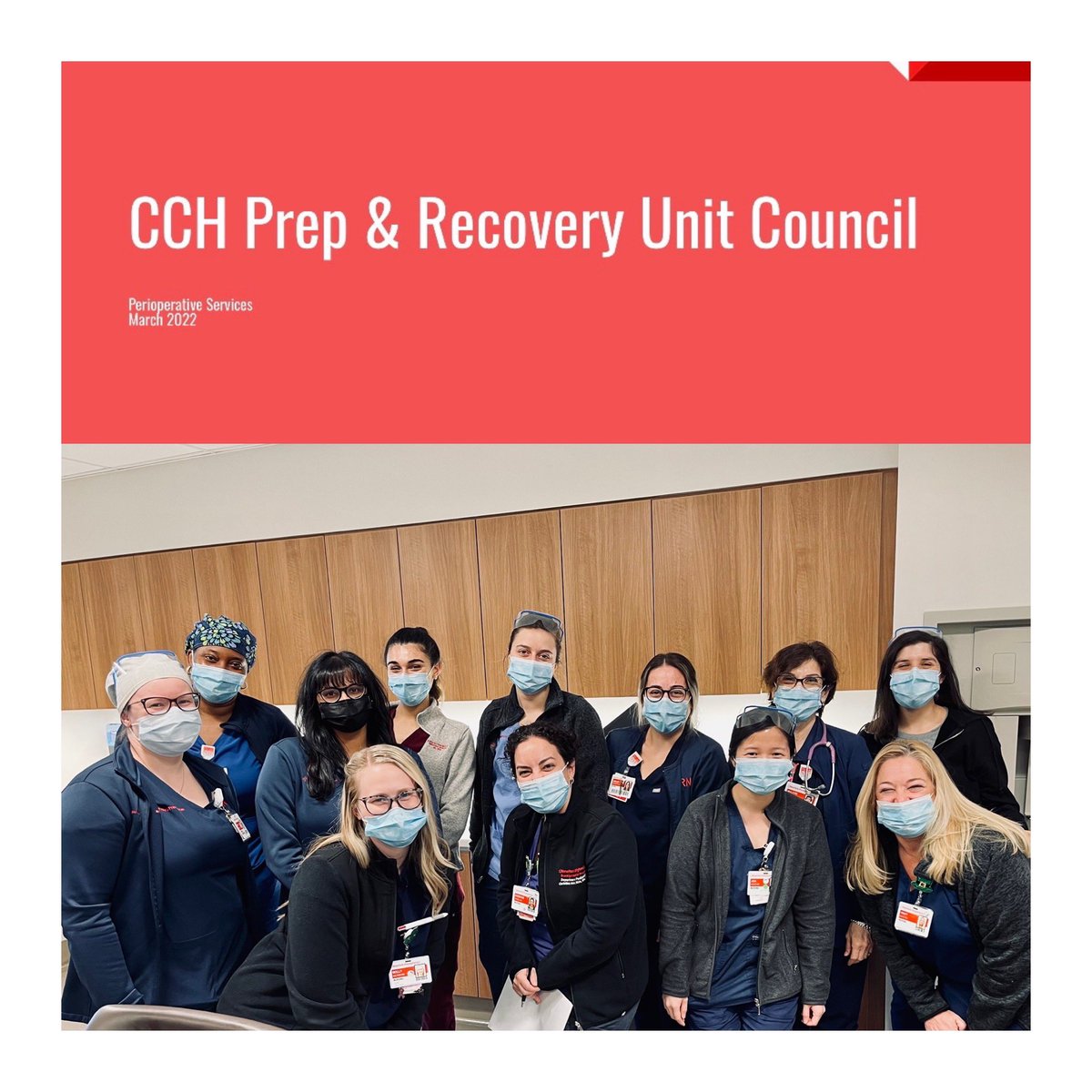 CCHPrepRecovery's tweet photo. New year, new goals at CCH! March Unit Council focused on our quality goals, our patient experience, and ways to invest in ourselves. We are also excited for our upcoming collaborative meeting with the ORs! @AnnalisseMahon @MauriceChazaro @nas9096 @ErnestoPMir @NYPBrooklyn https://t.co/6IRCZHx3ul
