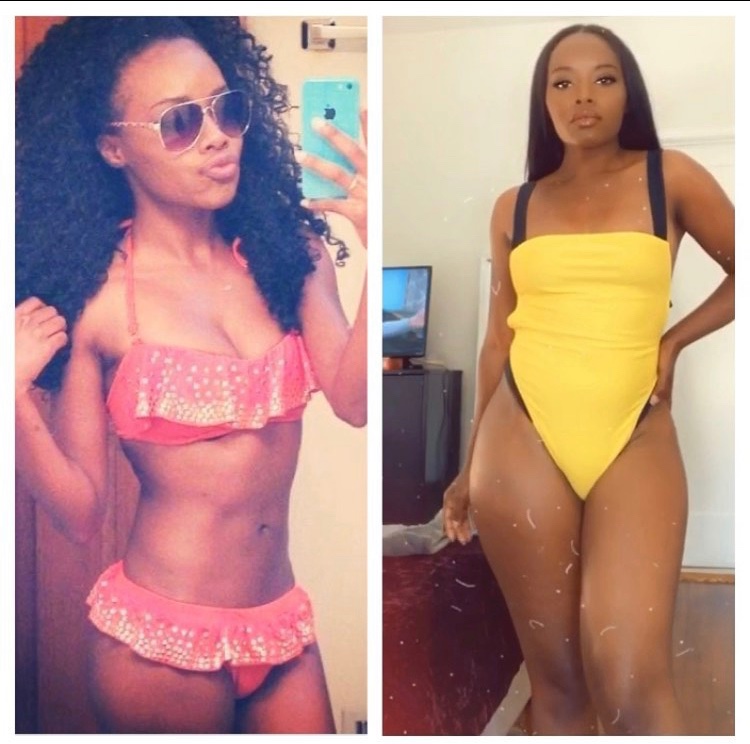 GET THICK for summer🌞🍑 Gain 5 lbs in one week using our diamond body butt and thigh enhancement supplements! Free shipping available 💎🍑 diamonddollbod.com #monday #smallbusiness #gains #gainz #thick  #kyliejenner #fitness  #beforeandafter