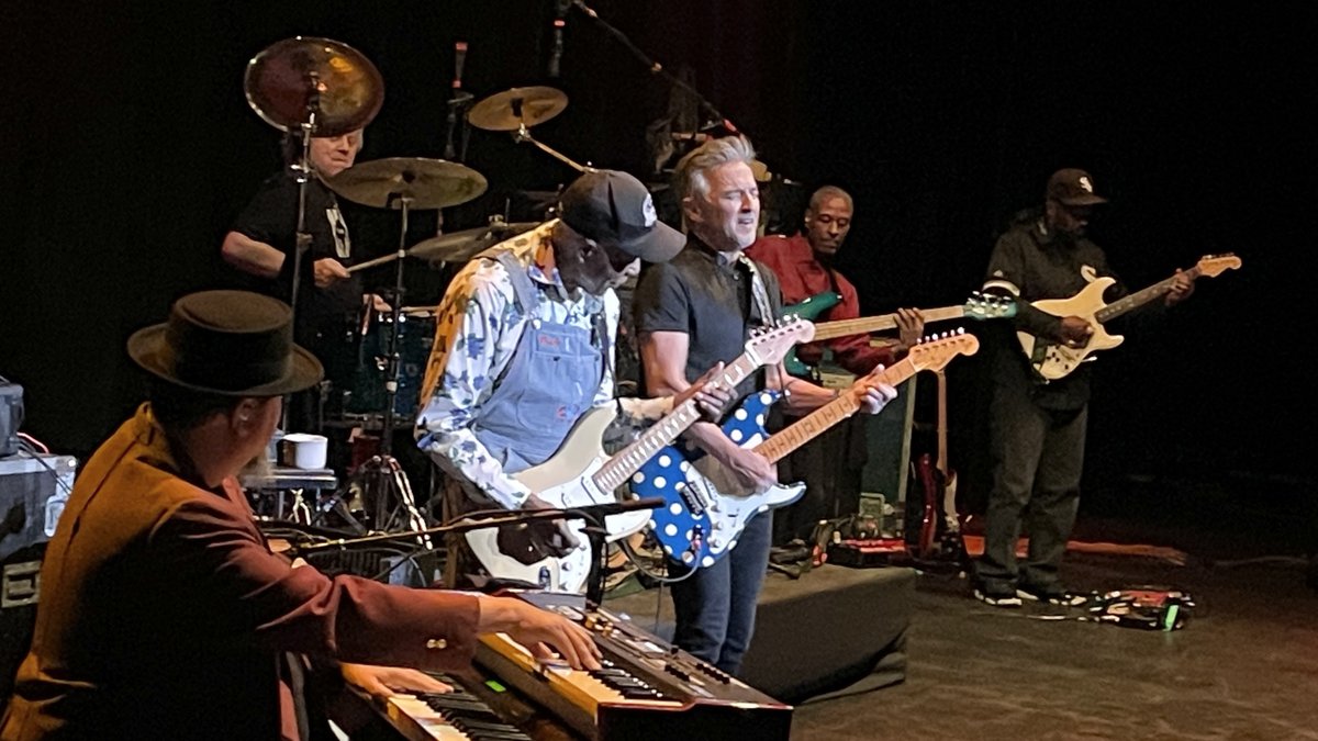 What an amazing way to kick things off on this <a href="/TheRealBuddyGuy/">Buddy Guy</a> tour. Felt so great to play in Los Angeles again at the beautiful Saban Theatre and with such a warm welcome.Thank you everyone!Loved sitting in with the legend himself last night..and look at the guitar I’m playing!