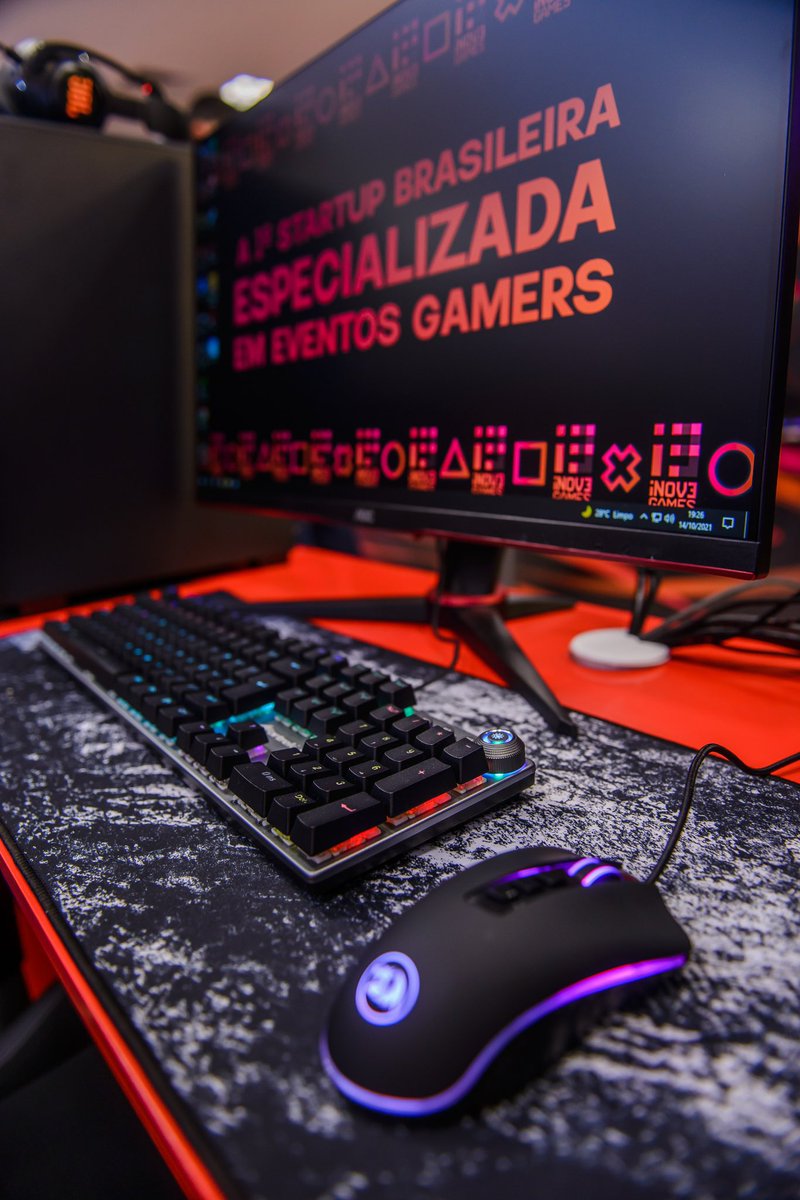 inov3games's tweet photo. A startup especializa em eventos gamers te espera para a melhor experiência gamer! 🚀❤️

#ArenaInov3 #gamer  #PS5 #xboxseriesx #pcgamer #diversao #inov3games #proplayer #YouTubers https://t.co/dLNLBZcUnN