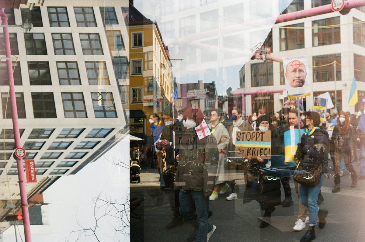 i accidentally double/triple exposed a roll of film i shot in germany and the results made my jaw drop #35mm