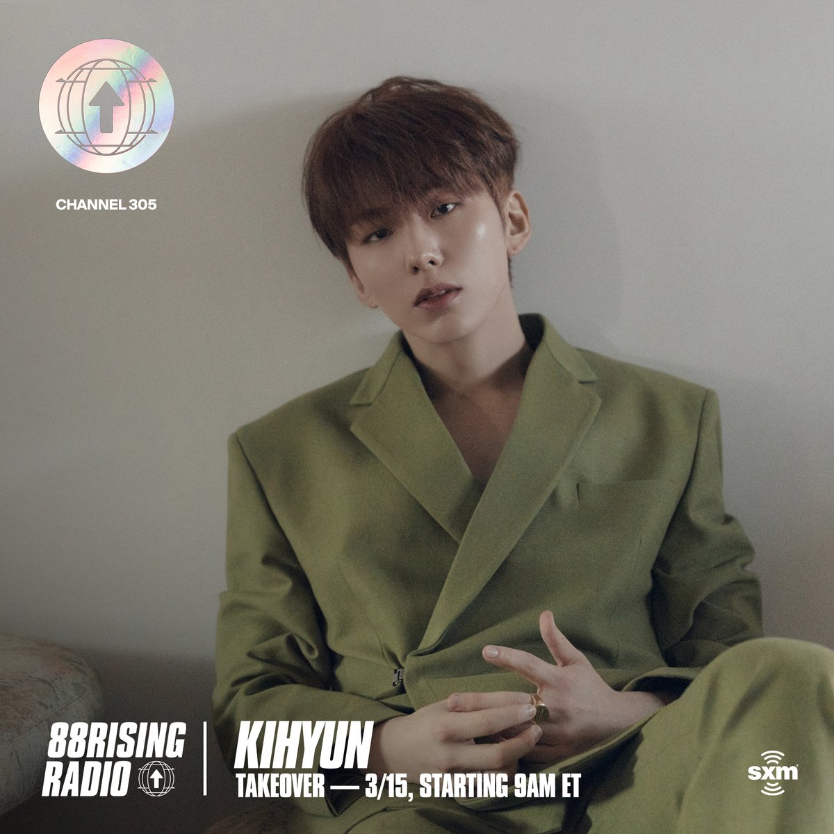 88risingRadio's tweet photo. KIHYUN of @OfficialMonstaX is releasing his highly anticipated solo debut album 'Voyager'!

To celebrate the release, #KIHYUN will be taking over @88risingRadio on @siriusxm channel 305 starting 9AM EST on March 15th as he walks us through the songs and inspirations on his album https://t.co/hhl9H3N1co
