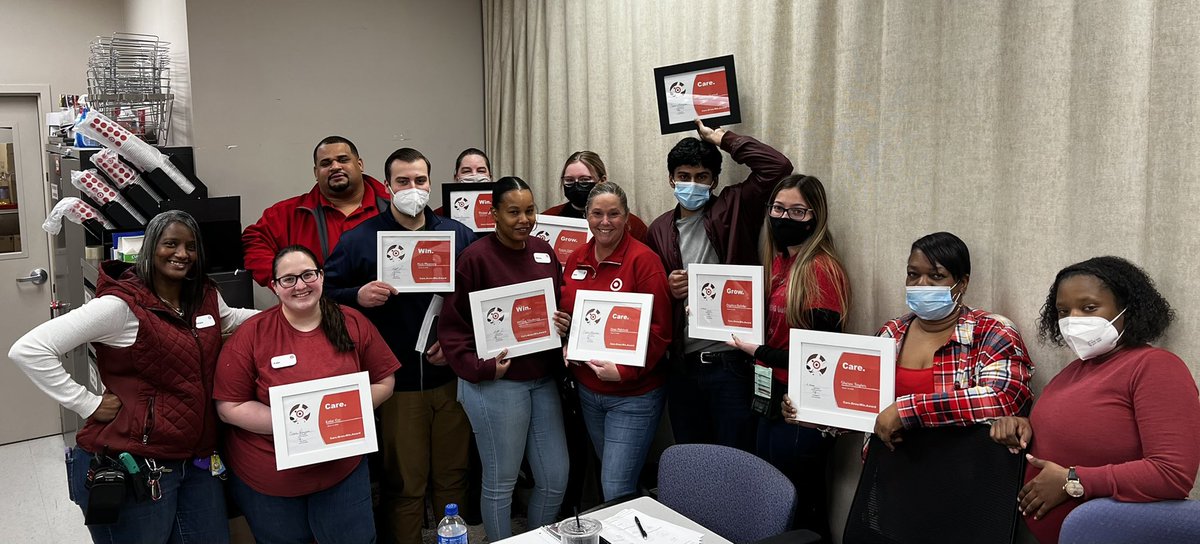 To a very deserving group of leaders who exemplify what it means to care.grow.win each and every day, thank you for all you do! #2415