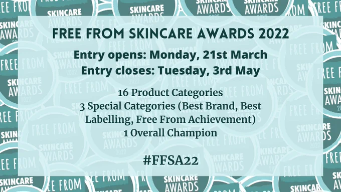 Image from The Fragrance Free Awards (@FFSkincareAward)